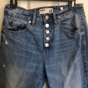 High waisted Garage jeans